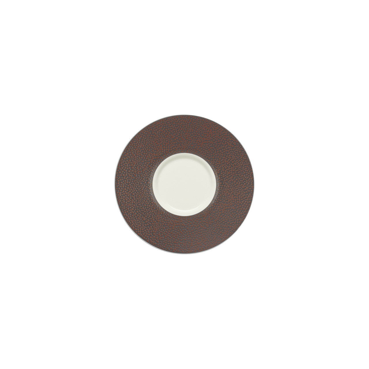 Pearls, Kombi-Untertasse rund 160 mm metallic copper